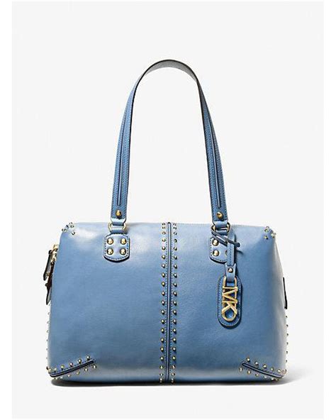 michael kors oyster stud tote